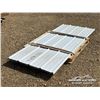 Image 2 : (40) 7.5 X 3 FT. TIN SHEETS