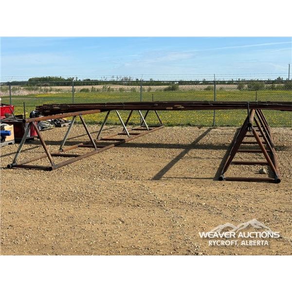 (2) 29 FT. PIPE RACKS