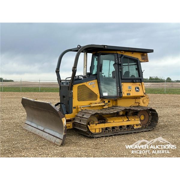 2007 JOHN DEERE 450J LGP CRAWLER DOZER