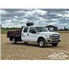 Image 2 : 2012 FORD F350 CREW CAB FLATBED TRUCK