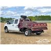 Image 4 : 2012 FORD F350 CREW CAB FLATBED TRUCK