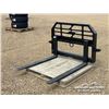 Image 1 : 4 FT. SKID STEER PALLET FORKS