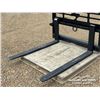 Image 6 : 4 FT. SKID STEER PALLET FORKS
