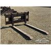 Image 2 : 6 FT.TRACTOR PALLET FORKS W/EXTENSIONS