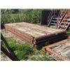 Image 1 : (3) 8 X 20 FT. STEEL RIG MATS