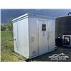Image 2 : 8 X 12 FT. WIRED & INSULATED SKIDDED BUILDING