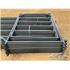 Image 5 : (10) 9.5 FT. LIVESTOCK PANELS W/ MAN GATE