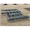 Image 3 : (3) 9.5 FT. LIVESTOCK PANELS W/MAN GATE