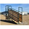 Image 4 : ADJUSTABLE CATTLE LOADING CHUTE W/SIDE RAMP