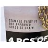 Image 6 : (4) 5/16 IN. X 25 FT. CHAINS W/ GRAB HOOKS
