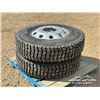 Image 4 : (2) GOODYEAR 11R22.5 TRUCK TIRES W/RIMS