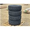 Image 4 : (4) MILEKING 33X12.50R17 TIRES