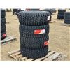 Image 4 : (4) MILEKING 33X12.50R18 TIRES