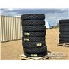 Image 1 : (8) ZWARTHZ 11R24.5 TRUCK TIRES