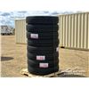 Image 4 : (8) KAPSEN 11R24.5 TRUCK TIRES