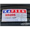 Image 5 : (8) KAPSEN 11R24.5 TRUCK TIRES