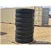 Image 4 : (8) KAPSEN 11R24.5 TRUCK TIRES
