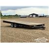 Image 2 : 2012 CUSTOM 21 FT T/A FLAT DECK TRAILER