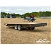 Image 4 : 2012 CUSTOM 21 FT T/A FLAT DECK TRAILER