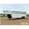 Image 1 : 2009 SUNDOWNER SUNLITE 24 FT. LIVESTOCK TRAILER