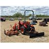 Image 4 : KUBOTA 7100 MFWD TRACTOR C/W 5 FT BLADE & MOWER