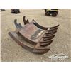 Image 2 : Q/C 68 IN. EXCAVATOR BRUSH RAKE