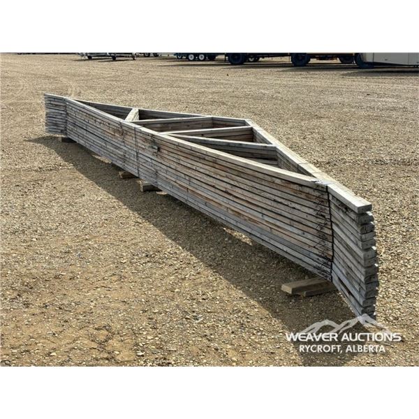 (14) 24 FT. ROOF TRUSSES