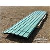 Image 4 : (20) SHEETS OF 3 X 14 FT. TIN