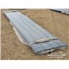 Image 1 : (40) 18 X 3 FT. STEEL SHEETS