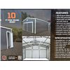 Image 7 : TMG 16 X 24 FT. METAL GARAGE SHED