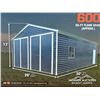 Image 1 : TMG 20 X 30 FT. METAL GARAGE SHED