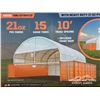 Image 1 : TMG 40 X 40 FT. DUAL TRUSS CONTAINER SHELTER