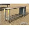 Image 2 : 2 X 6 FT. STEEL WORKBENCH W/CABINET