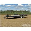 Image 1 : 2010 T/A FLAT DECK TRAILER W/ RAMPS