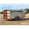 Image 3 : 1997 SOUTHLAND 20 FT. T/A  LIVESTOCK TRAILER