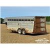 Image 4 : 1997 SOUTHLAND 20 FT. T/A  LIVESTOCK TRAILER