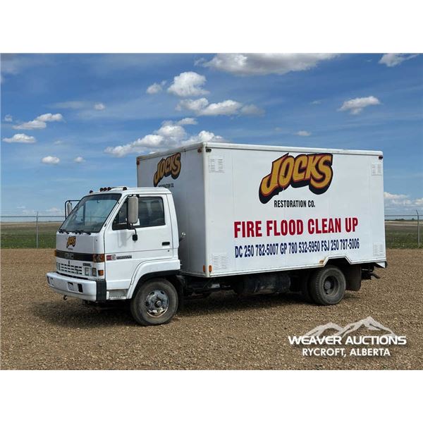 1988 GMC 5000 S/A CUBE VAN TRUCK