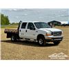 Image 2 : 2001 FORD F250 CREW CAB FLATBED PICKUP