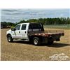 Image 4 : 2001 FORD F250 CREW CAB FLATBED PICKUP