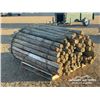 Image 3 : BUNDLE OF 6 FT. TREATED FENCE POSTS