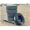 Image 2 : (5) ASSORTED BRAND & VARIOUS SIZED TIRES W/RIMS