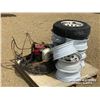 Image 2 : QTY OF MISC RIMS W/HONDA ENGINE