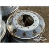 Image 5 : (5) 24.5 ALUMINUM TRUCK WHEELS