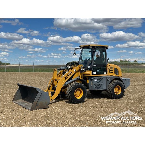 2018 HZM ZL16H WHEEL LOADER