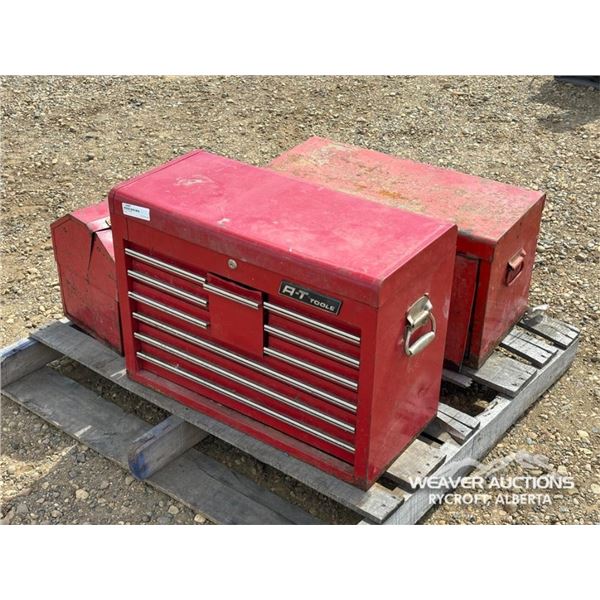 (3) TOOL BOXES