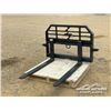Image 1 : 4 FT. SKID STEER PALLET FORKS