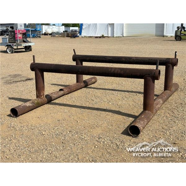 (2) 8 FT. PIPE RACKS