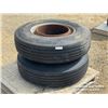Image 2 : (2) ROADMASTER 295/75R22.5 TIRES W/RIMS