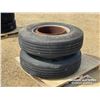 Image 4 : (2) ROADMASTER 295/75R22.5 TIRES W/RIMS