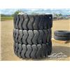 Image 4 : (3) EVENKING 23.5-25 LOADER TIRES